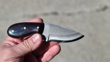 Load image into Gallery viewer, Small drop point high carbon steel blade