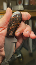 Load image into Gallery viewer, Small drop point high carbon steel blade