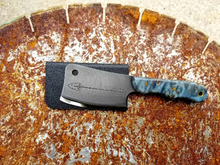 Load image into Gallery viewer, Arrow Freehand Engraved High Carbon Steel Mini CLeaver