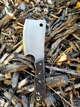 Load image into Gallery viewer, Free Hand Engraved Bat High Carbon Steel Mini Cleaver