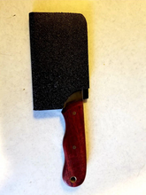 Load image into Gallery viewer, Crocodile freehand engraved high carbon steel Mini Cleaver