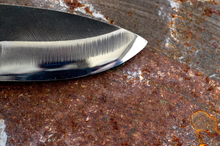 Load image into Gallery viewer, Freehand Engraved Flaming Eye High Carbon Steel