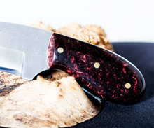 Load image into Gallery viewer, Small drop point high carbon steel blade