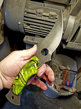 Load image into Gallery viewer, Viper22 High Carbon Steel Upswept Skinner FREE ENGRAVING FOR ANY OFFICER