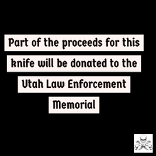 Load image into Gallery viewer, Viper22 High Carbon Steel Upswept Skinner FREE ENGRAVING FOR ANY OFFICER