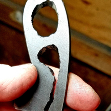 Load image into Gallery viewer, Awareness Semi Colon High Carbon blade with Kydex Sheath