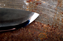 Load image into Gallery viewer, Awareness Semi Colon High Carbon blade with Kydex Sheath