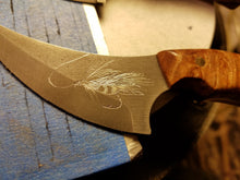 Load image into Gallery viewer, SET of Fly Fishing themed mini skinners (2 blades)