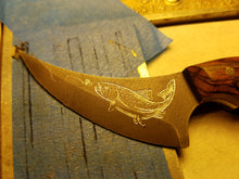 Load image into Gallery viewer, SET of Fly Fishing themed mini skinners (2 blades)