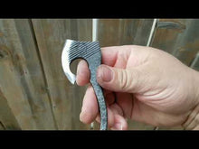 Load and play video in Gallery viewer, Viking pocket Axe- Rasp version