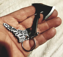 Load image into Gallery viewer, Loki Key Chain Hand forged