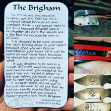 Cargar imagen en el visor de la galería, The Brigham high carbon steel knife Juma Gem Resin Handle