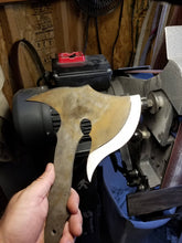Load image into Gallery viewer, Nordic Inspired High Carbon Steel Viking Hatchet (CUSTOMIZABLE ENGRAVING)