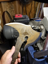 Load image into Gallery viewer, Nordic Inspired High Carbon Steel Viking Hatchet (CUSTOMIZABLE ENGRAVING)