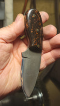 Load image into Gallery viewer, Small drop point high carbon steel blade
