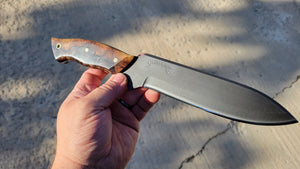 Timberwolf Spearpoint High Carbon knife hybrid handle material