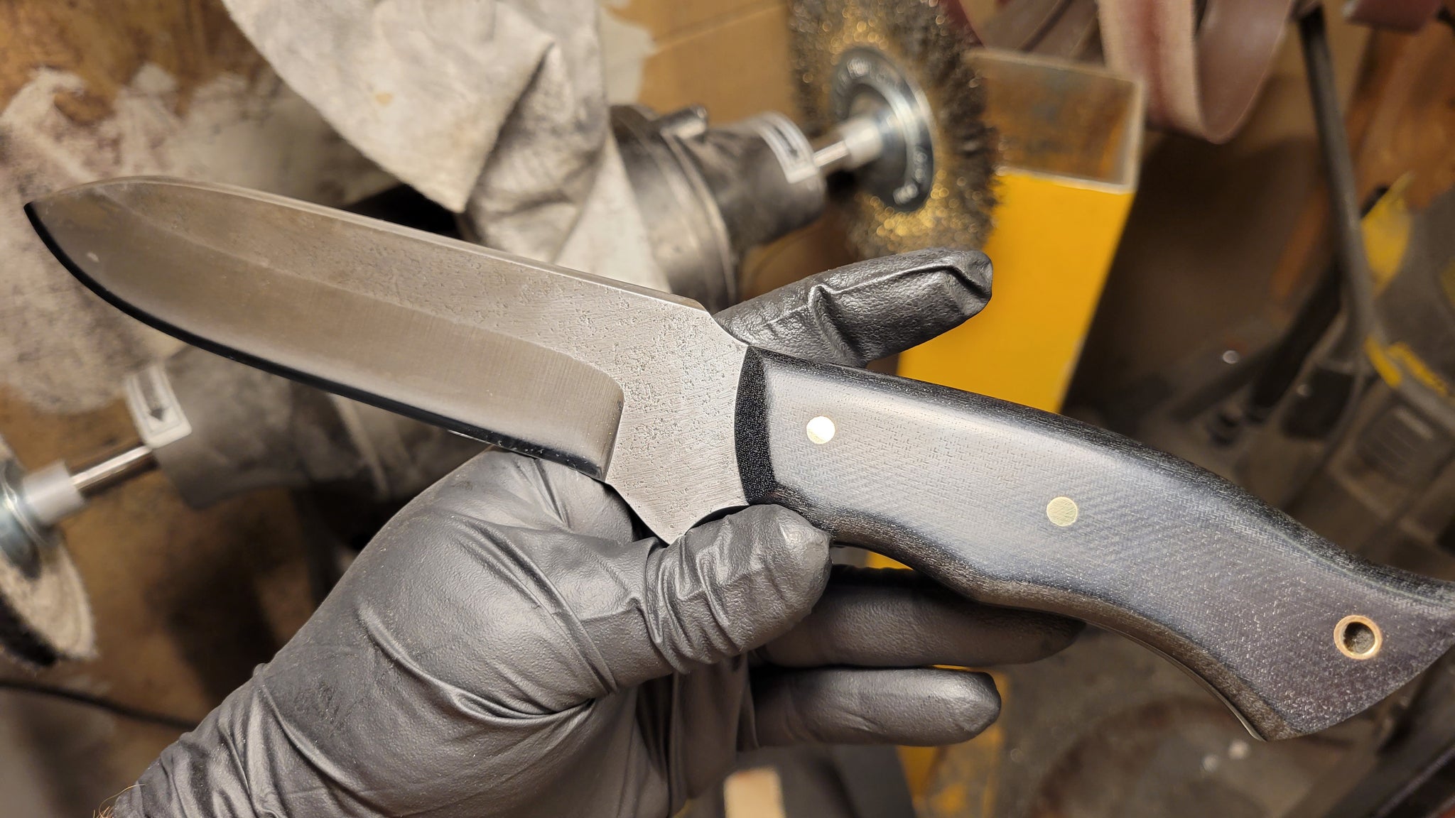 Custom Micarta Knife Handles