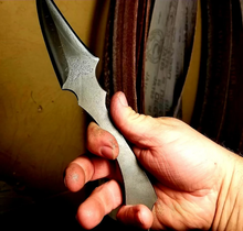 Load image into Gallery viewer, Apocalypse High Carbon Upswept Clip Point Utility Knife
