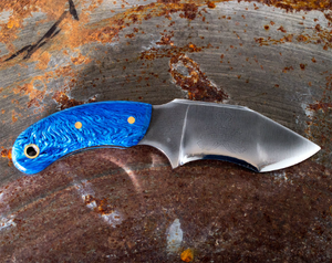 The Brigham high carbon steel knife Juma Gem Resin Handle