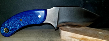 Load image into Gallery viewer, The Brigham high carbon steel knife Juma Gem Resin Handle
