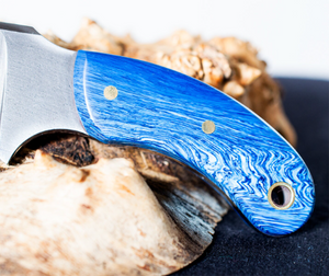 The Brigham high carbon steel knife Juma Gem Resin Handle