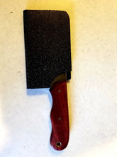 Load image into Gallery viewer, Free Hand Engraved Bat High Carbon Steel Mini Cleaver
