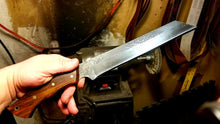 Load image into Gallery viewer, Viking Seax with Cocobolo Handle

