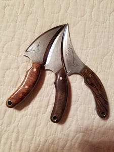 SET of Fly Fishing themed mini skinners (2 blades)