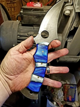 Загрузить изображение в средство просмотра галереи, Viper22  High Carbon Steel Upswept Skinner FREE ENGRAVING FOR ANY OFFICER

