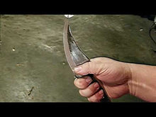 Загружайте и воспроизводите видео в средстве просмотра галереи Viper22  High Carbon Steel Upswept Skinner FREE ENGRAVING FOR ANY OFFICER

