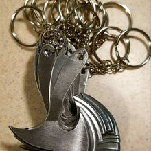 Cargar imagen en el visor de la galería, Loki keychain Thin Metal
