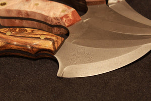 Mini Skinner High Carbon Steel Blade, Bocote Wood Handle