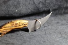 Load image into Gallery viewer, Mini Skinner High Carbon Steel Blade, Bocote Wood Handle
